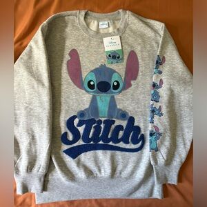 Super cute stitch sweatshirt!  Juniors size M